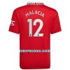 Nogometni Dres Manchester United Malacia 12 Domaći 22/23