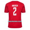 Nogometni Dres Danska Joachim Andersen 2 Domaći SP 2022