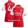 Ženski - Nogometni Dres Arsenal White 4 Domaći 23/24
