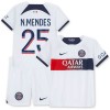 Dječji - Dres + Kratke Hlače Paris Saint-Germain N.Mendes 25 Gostujući 23/24