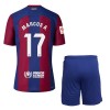 Dječji - Dres + Kratke Hlače FC Barcelona Marcos A. 17 Domaći 23/24