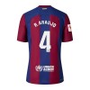 Dječji - Dres + Kratke Hlače FC Barcelona R. Araujo 4 Domaći 23/24