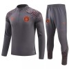 Manchester City Kit Sweatshirt za Trening Četvrt-Zip 23/24 Sivo