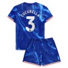 Dječji - Dres + Kratke Hlače Chelsea Cucurella 3 Domaći 24/25