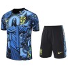 Dječji - Dres + Kratke Hlače Brazil 24/25 Plava Specifična