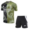 Dječji - Dres + Kratke Hlače Real Madrid Dragon 24/25 Zelena