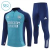 Dječji - Komplet trenirke za treniranje Arsenal Četvrt-Zip 25/26 Plava