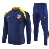 Komplet trenirke za treniranje Atlético Madrid Četvrt-Zip 25/26 Navy