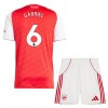 Dječji - Dres + Kratke Hlače Arsenal Gabriel 6 Domaći 25/26