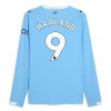 Nogometni Dres Manchester City Haaland 9 Domaći 25/26 Dugi rukav