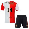 Dječji - Dres + Kratke Hlače Feyenoord Paixao 14 Domaći 25/26