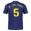 Nogometni Dres Atlético Madrid R. De Paul 5 Gostujući 25/26