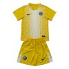 Dječji - Dres + Kratke Hlače Chelsea Golmanski 25/26 Žuta