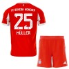 Dječji - Dres + Kratke Hlače FC Bayern München Thomas Muller 25 Domaći 25/26