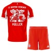 Dječji - Dres + Kratke Hlače FC Bayern München Thomas Muller 25 Domaći 25/26 Specifična