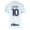 Nogometni Dres Inter Milan Lautaro Martinez 10 Gostujući 25/26