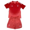 Dječji - Dres + Kratke Hlače Juventus Golmanski 25/26 Crvena