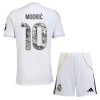 Dječji - Dres + Kratke Hlače Real Madrid Modrić 10 Domaći 25/26 Specifična