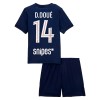 Dječji - Dres + Kratke Hlače Paris Saint-Germain Desire Doue 14 Domaći 25/26