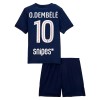 Dječji - Dres + Kratke Hlače Paris Saint-Germain O. Dembele 10 Domaći 25/26