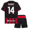 Dječji - Dres + Kratke Hlače AC Milan Modrić 14 Domaći 25/26