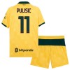 Dječji - Dres + Kratke Hlače AC Milan Pulisic 11 Treći 25/26