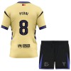Dječji - Dres + Kratke Hlače FC Barcelona x Kobe Bryant Pedri 8 Gostujući 25/26