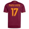 Dječji - Dres + Kratke Hlače AS Roma Manu Kone 17 Domaći 25/26