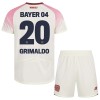 Dječji - Dres + Kratke Hlače Bayer 04 Leverkusen Alejandro Grimaldo 20 Gostujući 25/26