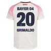Dječji - Dres + Kratke Hlače Bayer 04 Leverkusen Alejandro Grimaldo 20 Gostujući 25/26