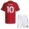 Dječji - Dres + Kratke Hlače Manchester United Cunha 10 Domaći 25/26