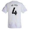 Nogometni Dres Manchester United De Ligt 4 Gostujući 25/26