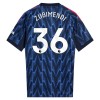 Nogometni Dres Arsenal Zubimendi 36 Gostujući 25/26