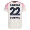 Nogometni Dres Bayer 04 Leverkusen Victor Boniface 22 Gostujući 25/26
