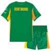 Dječji - Dres + Kratke Hlače Borussia Dortmund Golmanski 25/26 Zelena
