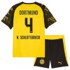 Dječji - Dres + Kratke Hlače Borussia Dortmund N. Schlotterbeck 4 Domaći 25/26