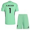 Dječji - Dres + Kratke Hlače Liverpool A. Becker 1 Golmanski 25/26 Zelena