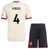 Dječji - Dres + Kratke Hlače Liverpool Virgil 4 Gostujući 25/26
