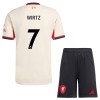 Dječji - Dres + Kratke Hlače Liverpool Wirtz 7 Gostujući 25/26