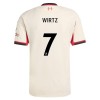 Dječji - Dres + Kratke Hlače Liverpool Wirtz 7 Gostujući 25/26