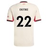 Nogometni Dres Liverpool Ekitike 22 Gostujući 25/26