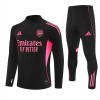 Komplet trenirke za treniranje Arsenal Četvrt-Zip 25/26 Crna