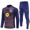 Komplet trenirke za treniranje FC Barcelona Četvrt-Zip 25/26 Navy