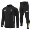 Komplet trenirke za treniranje Juventus Četvrt-Zip 25/26 Crna