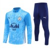 Komplet trenirke za treniranje Manchester City Četvrt-Zip 25/26 Plava