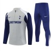 Komplet trenirke za treniranje Tottenham Hotspur Četvrt-Zip 25/26 Sivo
