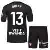 Dječji - Dres + Kratke Hlače Atlético Madrid Oblak 13 Golmanski 25/26 Crna
