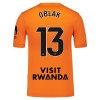 Nogometni Dres Atlético Madrid Oblak 13 Golmanski 25/26 Naranča