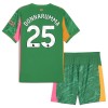 Dječji - Dres + Kratke Hlače Manchester City Gianluigi Donnarumma 25 Golmanski 25/26 Zelena