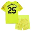 Dječji - Dres + Kratke Hlače Manchester City Gianluigi Donnarumma 25 Golmanski 25/26 Žuta